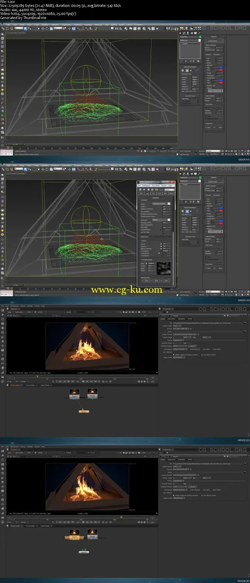 cg-school – VFX Pack (Fire, Smoke, Explosions)的图片2