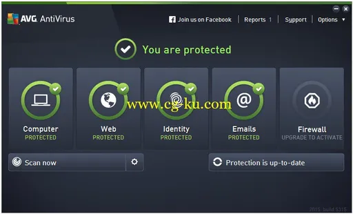 AVG AntiVirus 2016 16.81.7639 x86/x64的图片1