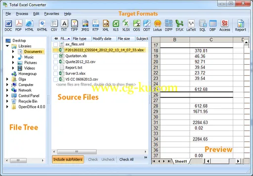 Coolutils Total Excel Converter 5.1.0.265 Multilingual的图片1