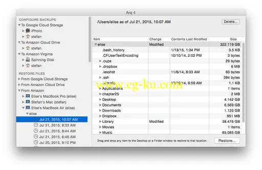 Arq Backup 5.11.3的图片3