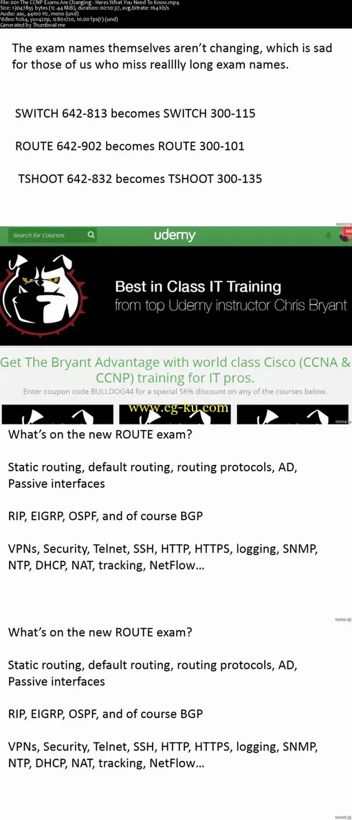 CCNP TSHOOT 2015 Video Boot Camp with Chris Bryant的图片2