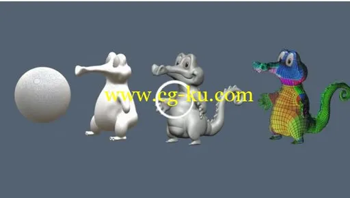 3d Coat Sculpture Modelling, Retopo , UVs and Paint的图片1