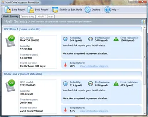 Hard Drive Inspector 4.14 Build 165 Pro for Notebooks 硬盘监视器的图片1