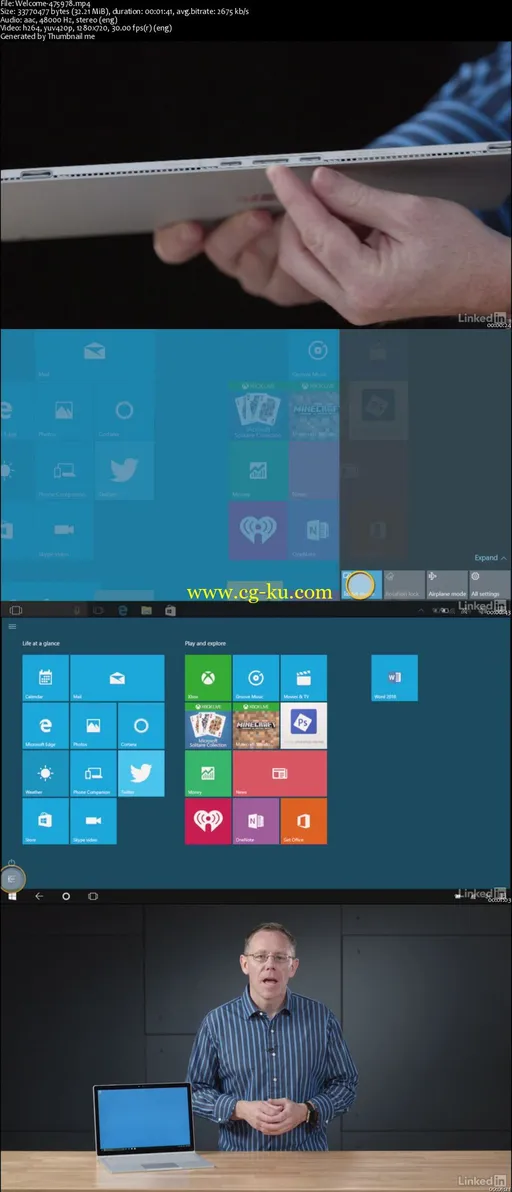 Lynda – Learn Microsoft Surface Book and Other 2-in-1 Laptops的图片2 Lynda – Learn Microsoft Surface Book and Other 2-in-1 Laptops的图片2