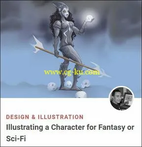Illustrating a Character for Fantasy or Sci-Fi的图片1