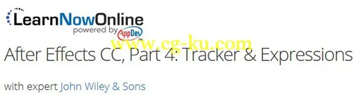 LearnNowOnline – After Effects CC, Part 4: Tracker & Expressions的图片1