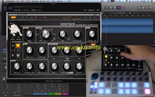 ADSR Sounds – Working With Moog Miniatur with Jonny Strinati (2016)的图片2