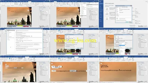 Video2Brain – Word 2016: Firmenvorlagen im Corporate Design的图片2