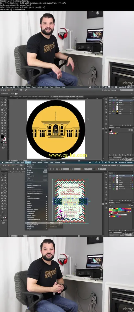 Adobe Illustrator CC – Print Design for Beginners的图片2