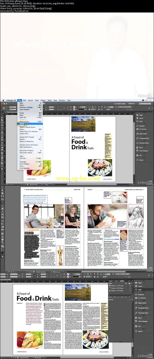 Lynda – InDesign for Editors的图片2 Lynda – InDesign for Editors的图片2