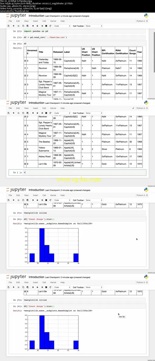 Infiniteskills – Introduction to Pandas for Developers的图片2