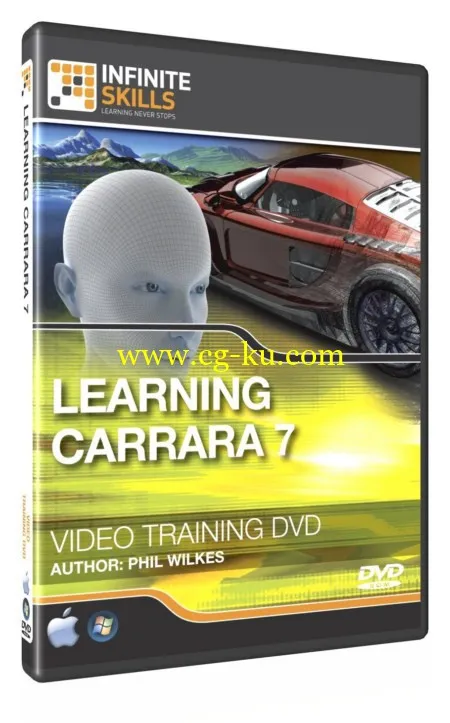 Infiniteskills – Learning Carrara 7 Tutorial Video 学习Carrara 7视频教程的图片1