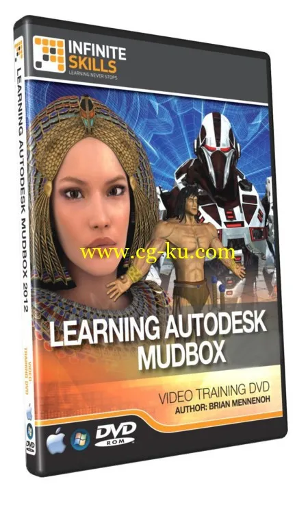 Infiniteskills – Autodesk Mudbox 2012 Training Video 视频教程的图片1