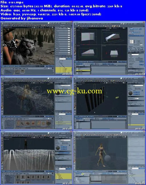 Infiniteskills – Carrara 8 Training Video 视频教程的图片2