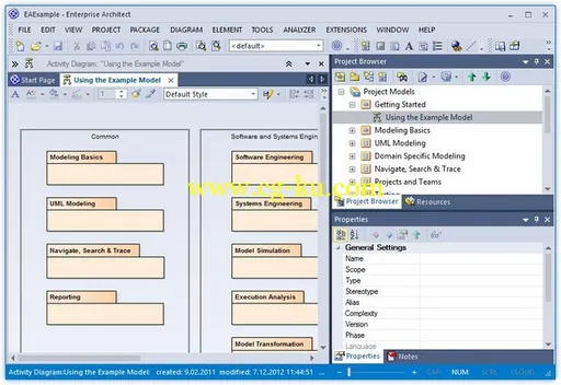 Sparx Systems Enterprise Architect 12.1.1230的图片1