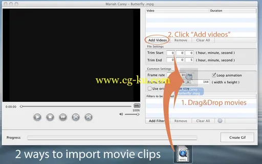 Total Video2Gif 2.1.0 Multilingual MacOSX的图片1