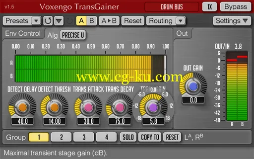 Voxengo TransGainer v1.5 Win/MacOSX的图片1