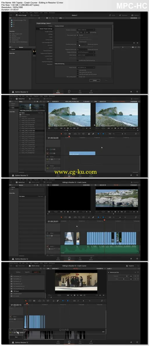 Gumroad – Crash Course – Editing in Resolve 12的图片2