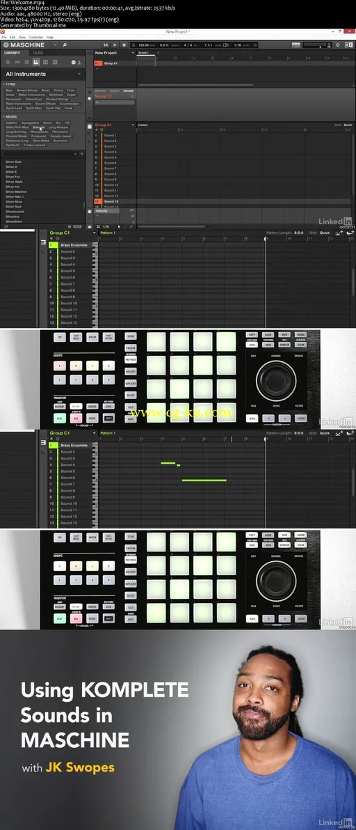 Using KOMPLETE Sounds in MASCHINE的图片1
