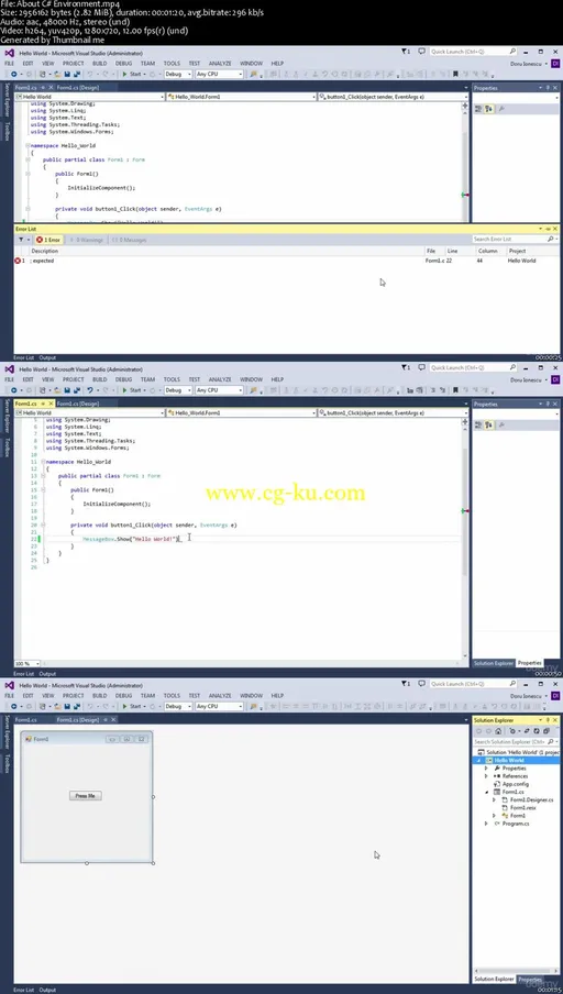 C# For Beginners: Programming in Windows Forms的图片2