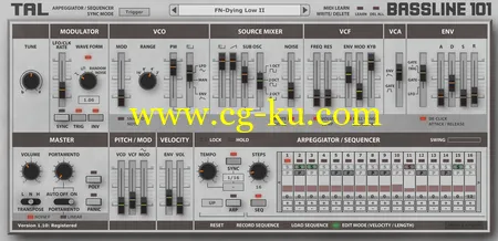 Togu Audio Line BassLine-101 v1.68 Win/Mac的图片1