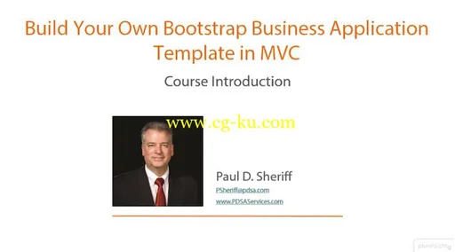 Build Your Own Bootstrap Business Application Template in MVC的图片1