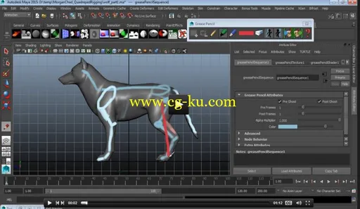 3DMotive – Quadruped Rigging in Maya Volume 1的图片2