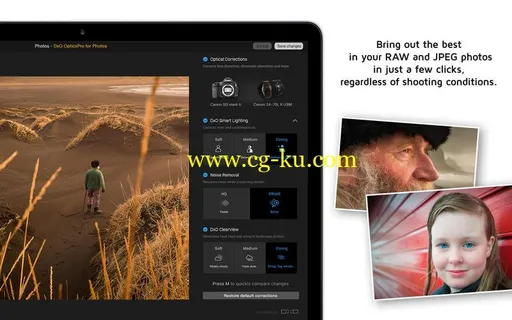 DxO OpticsPro for Photos 1.4.4 Multilangual MacOSX的图片1