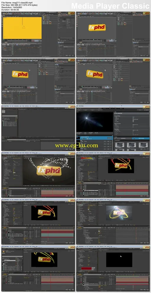 fxphd – MOG211: Cinema4D and After Effects Production Techniques的图片2