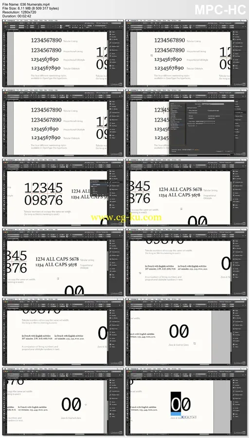 Lynda – InDesign Typography Part 1的图片2 Lynda – InDesign Typography Part 1的图片2