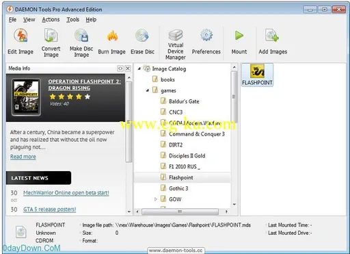 DAEMON Tools Pro Advanced 5.3.0.0359 虚拟光驱 高级版的图片1