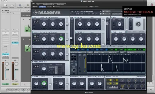 adsrsounds – Electronica With NI Massive – Learn about programming synths, sound design, drum design and beat creation!的图片2
