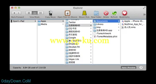 iExplorer 3.2.1.4 MacOsX 免iTunes同步的图片3