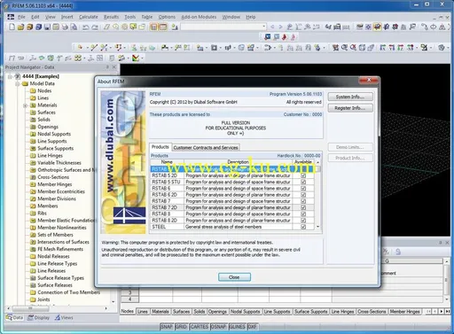 Dlubal RFEM 5.13.01 x64 Multilingual的图片2