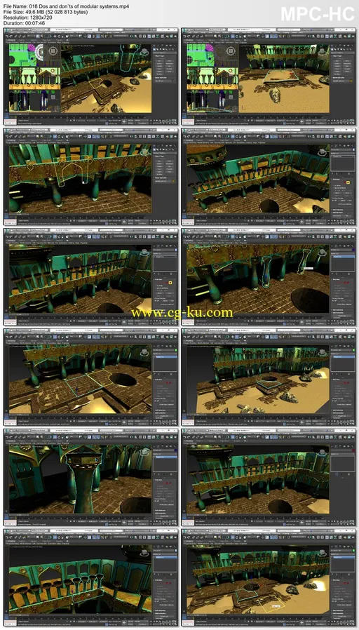 Lynda – Game Art: Environment Kit Design的图片2 Lynda – Game Art: Environment Kit Design的图片2