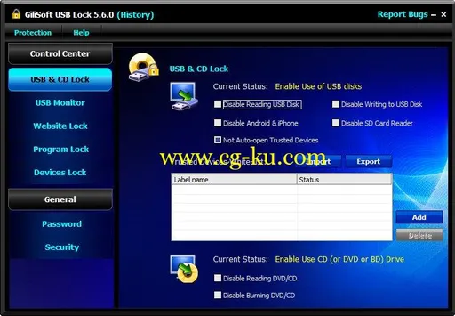 GiliSoft USB Lock 7.0.0 DC 04.08.2018 Multilingual的图片1