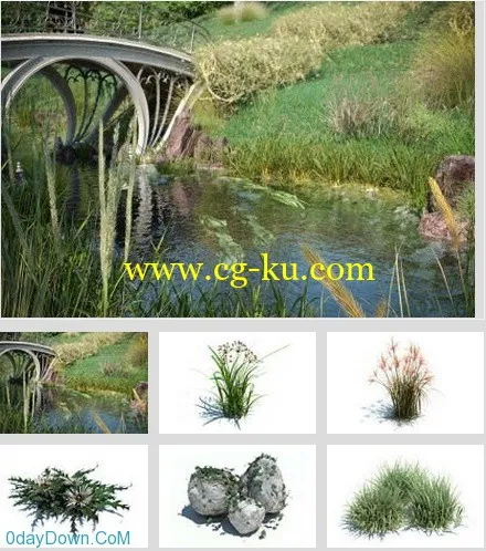 3D Model ArchModels Vol.126 精品建筑室内装饰3D模型的图片1