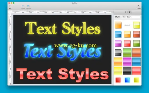 Text Styles 1.0 MacOSX的图片1