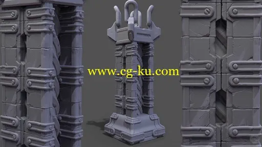 Sculpting Modular Structures in ZBrush的图片1