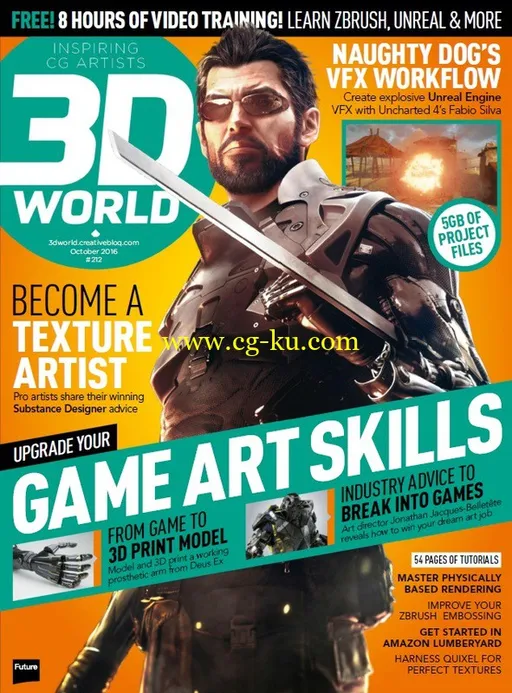 3D World UK – October 2016-P2P的图片1