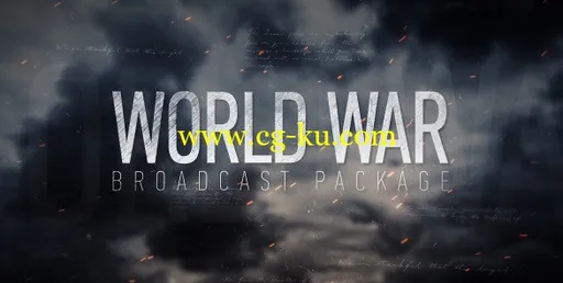 VideoHive – World War Broadcast Package的图片1