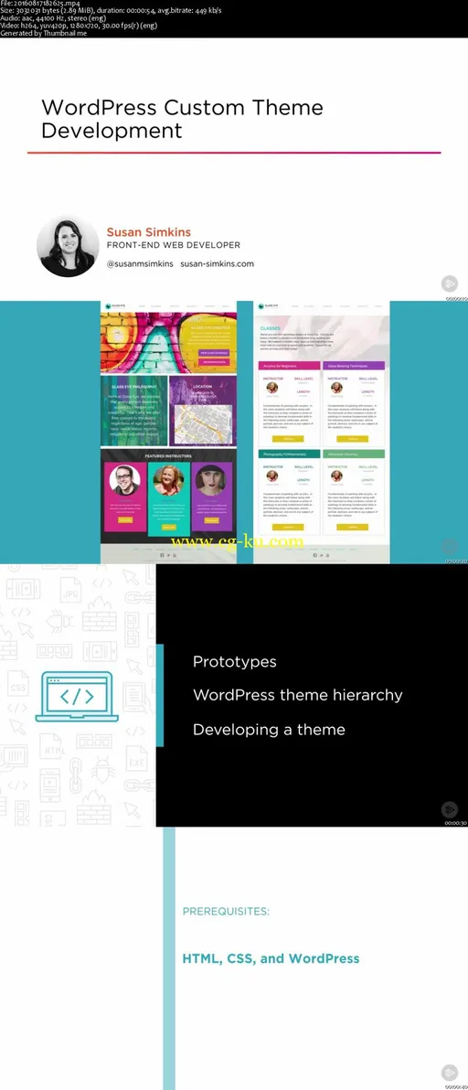 WordPress Custom Theme Development (2016)的图片2