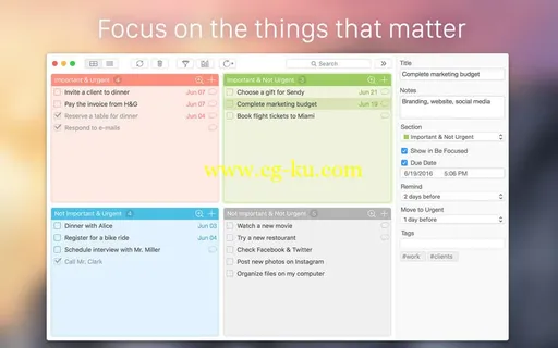 Focus Matrix 1.0.1 MacOSX的图片1