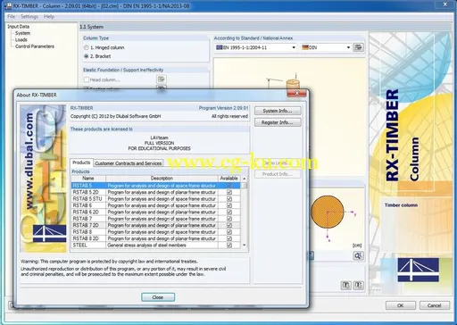 Dlubal RX-TIMBER 2.13.01 x64 Multilingual的图片2