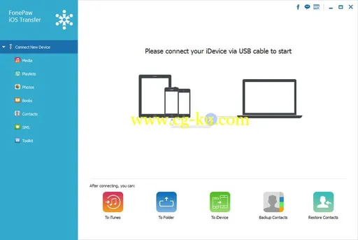 FonePaw iOS Transfer 2.5.0 Multilingual的图片1