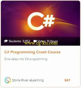 Stone River Learning – C# Programming Crash Course的图片1 Stone River Learning – C# Programming Crash Course的图片1