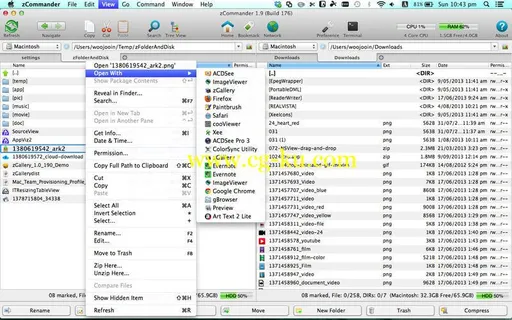 zCommander 3.4 Multilingual MacOSX的图片1
