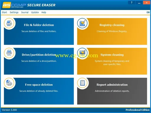 Secure Eraser Professional Edition 5.000 Retail的图片1