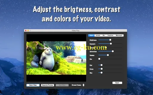Video Plus 1.2.1 MacOSX的图片1