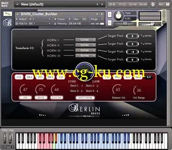 Orchestral Tools Berlin Brass EXP C SFX French Horns v2.1 KONTAKT的图片1